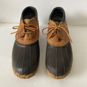 LL Bean men’s low cut duck boot